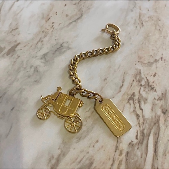 Coach Accessories - 🪞 Coach handbag charm keychain